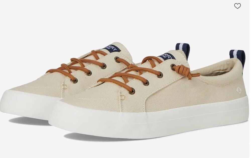 Sperry Women's Crestvibe Sz 8 Beige New In Box $60 Retail